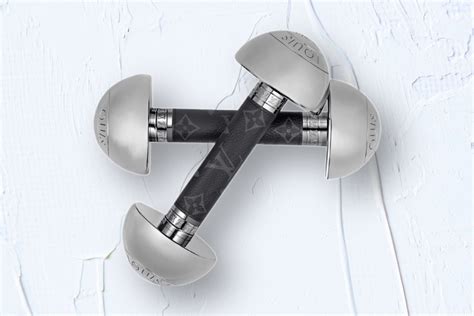 louis vuitton dumbbels|Louis Vuitton designer dumbbells.